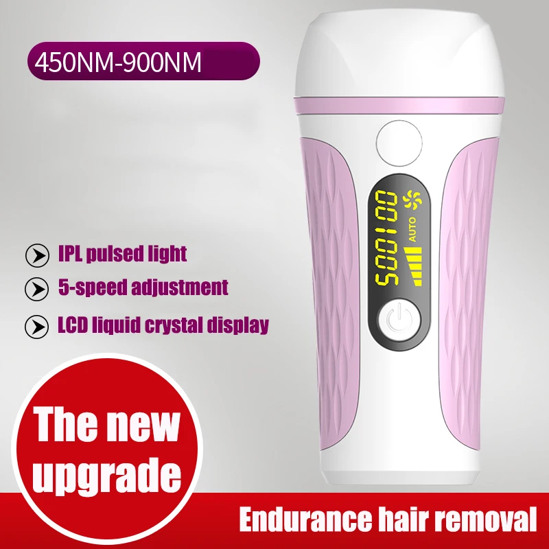 

500000 flash times depilador a laser IPL Epilator Hair Removal LCD Display Machine painless Laser Permanent Bikini Trimmer