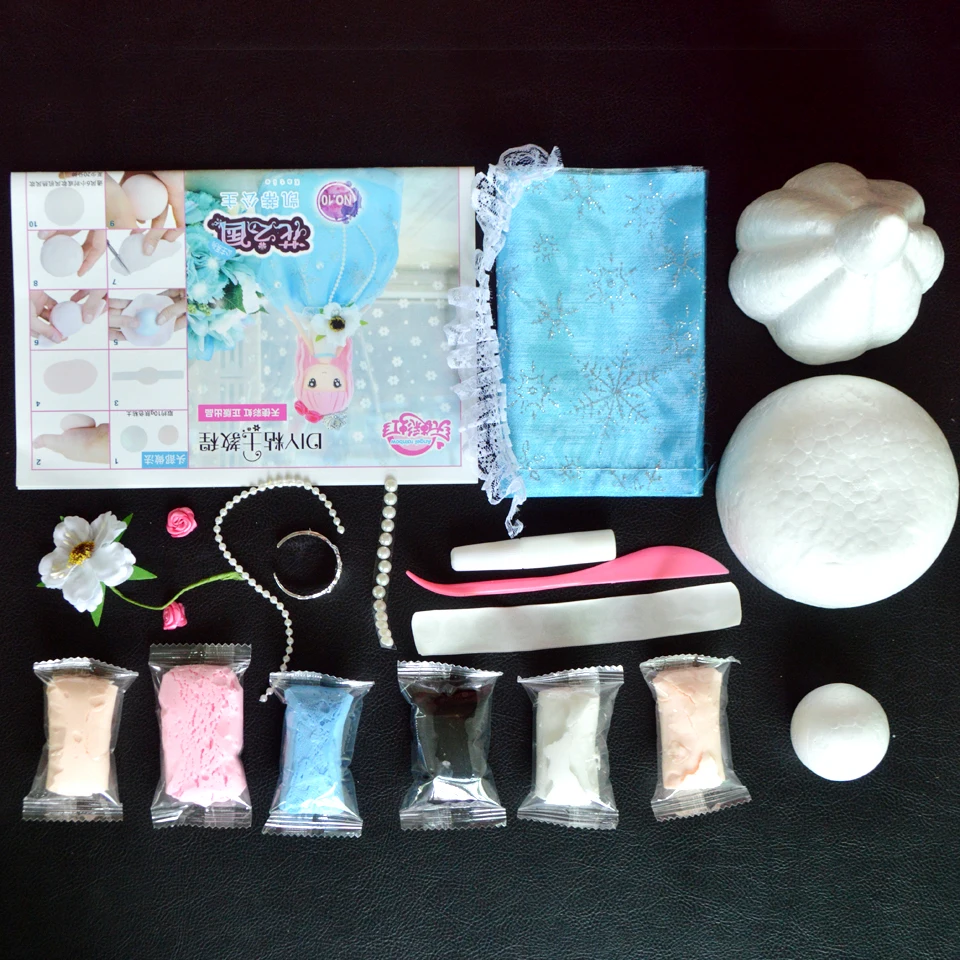 Slime Supplies New Arrival Slime Clay DIY Set Kit Slime Birthdays Christmas Gift For Girl Western Princess Doll Handwork Clay Slime Supplies New Arrival Slime Clay DIY Set Kit Slime Birthdays Christmas Gift For Girl Western Princess Doll Handwork Clay