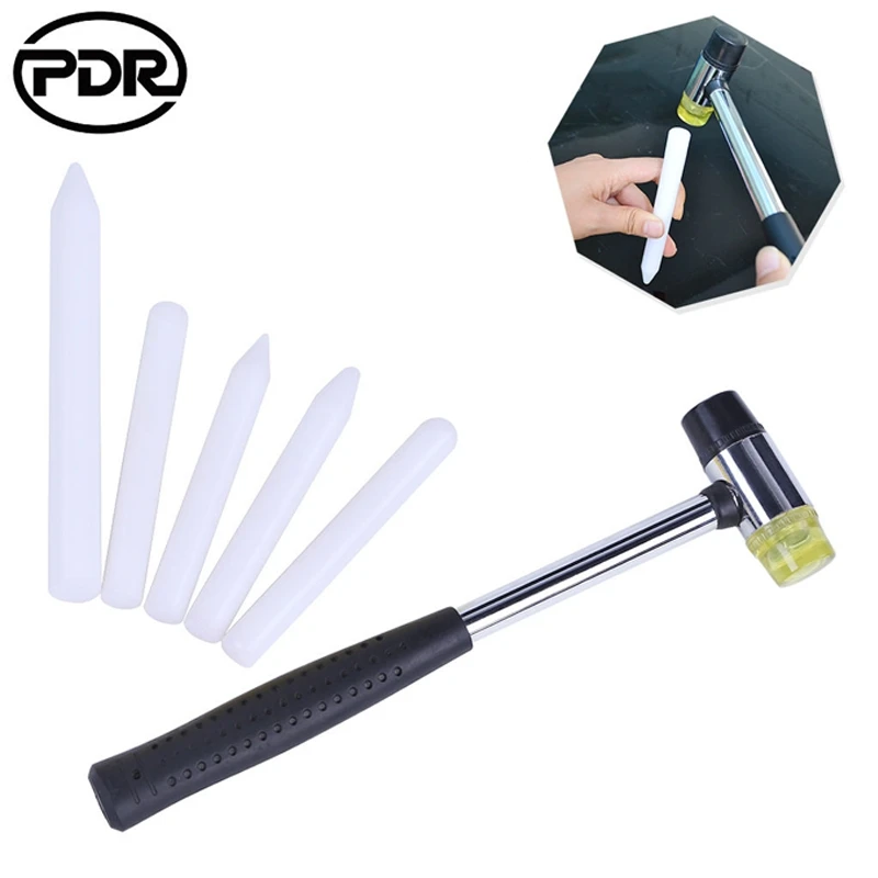PDR DIY Инструменты для ремонта вмятин на автомобиле с ручкой Tap Down набор ручных
