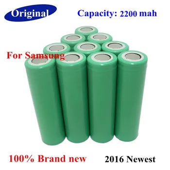 

10pcs/lot 100% Original For Samsung 18650 2200mAh ICR18650-22FM Li-ion 3.7v Battery Rechargeable Li-ion battery