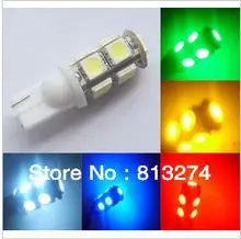 10 шт. LED T10 5050 9smd Ксеноновые Лампочки Клин 5050-192 168 194 W5W 2825 158 WL-9 Бесплатная Доставка 5 Цвет вариант JJJ