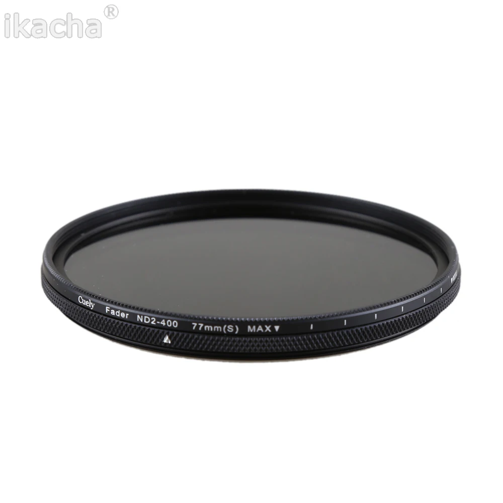 Slim Adjustable Neutral Density ND2-400 Filter for Canon Nikon Camera Lens (9)