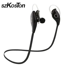 Беспроводная Связь Bluetooth Наушники Высокого Качества наушники-Вкладыши Bluetooth 4.1 Спорт Bluetooth Гарнитура С Микрофоном С Шумоподавлением для Мобильного Телефона