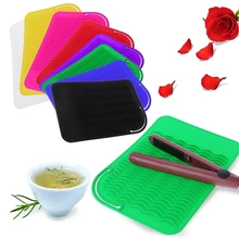 1 P силиконовые изоляционные прокладки защитные инструменты для укладки волос для выпрямителя волос