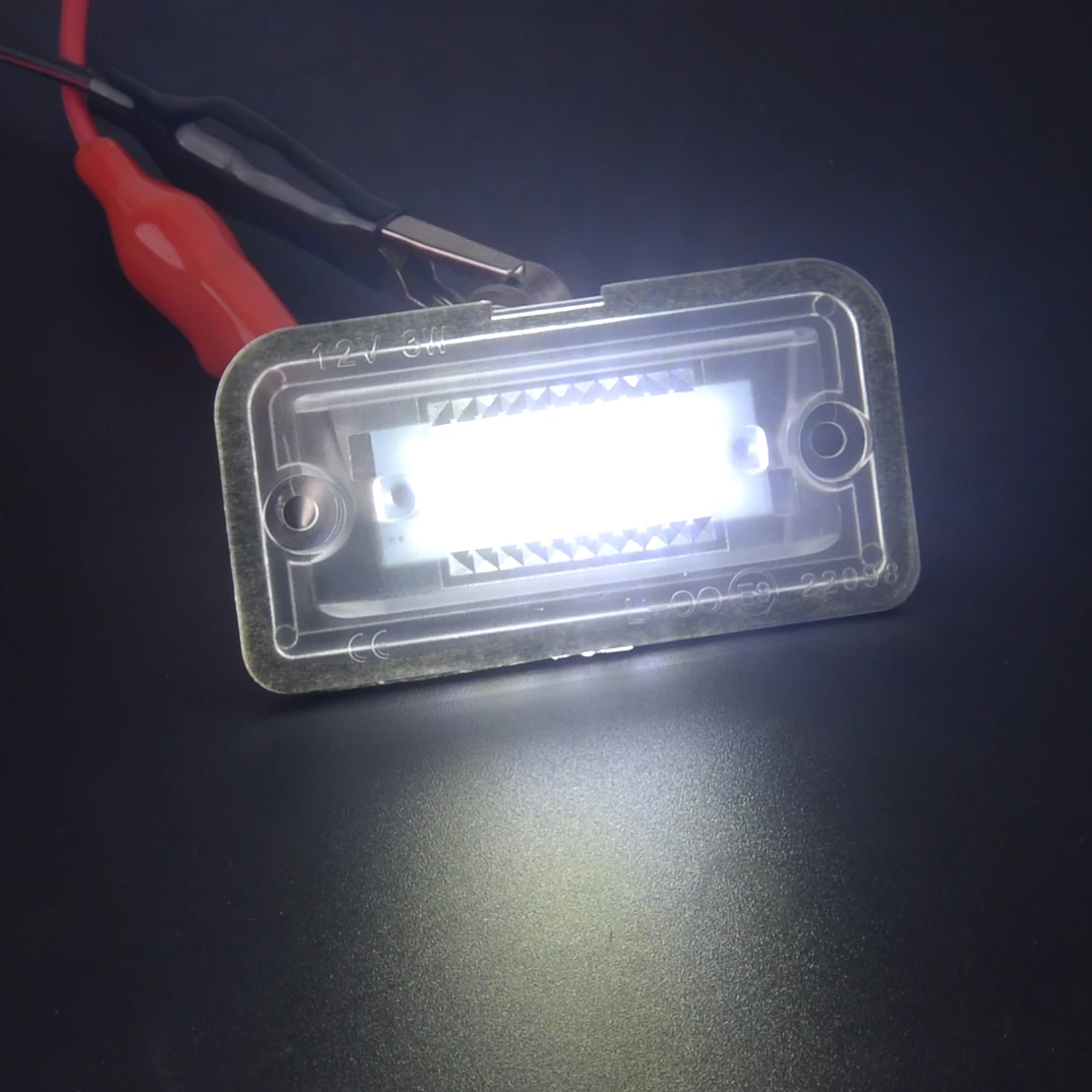 Beler 2 шт. 3-SMD светодиодный номерной знак света, пригодный для Mercedes Benz CLK280 CLK350 CLK500