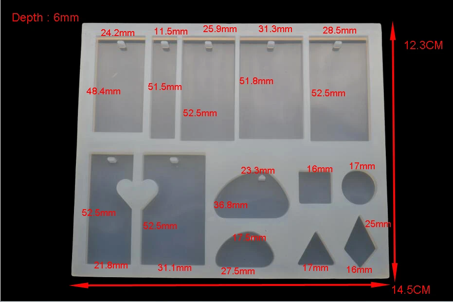 Прямоугольные кабошон силиконовые подвесные формы для эпоксидной смолы кристалл 26 узоров формы букв для изготовления ювелирных изделий Инструменты для рукоделия
