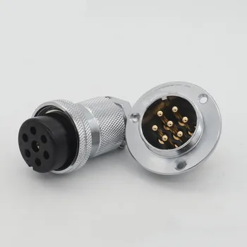 

1 Set GX30 DF30 30M 30mm 2/3/4/5/6/7/8/10 Pin WIth WaterProof Cap Female Male Aviation Connector Plug Socket Adapter