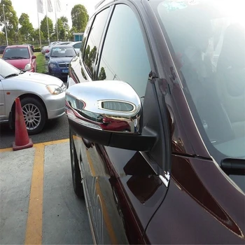 

WELKINRY car auto cover For Volvo XC60 2014 2015 2016 2017 ABS chrome side wing fender rear view door mirror reflection cap trim