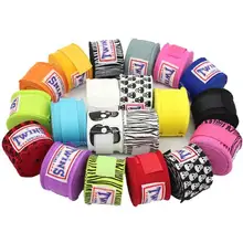 Новое поступление! Близнецы Муай Тай боксерский бандаж Санда рука протектор бинт 5 м длиной одна пара всего 10 м длиной боксерские перчатки