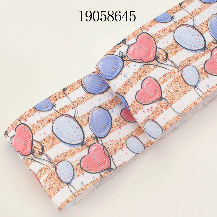 10 ярдов разные размеры love balloon лента с принтом Grosgrain мультяшная 19058644|Ленты| |