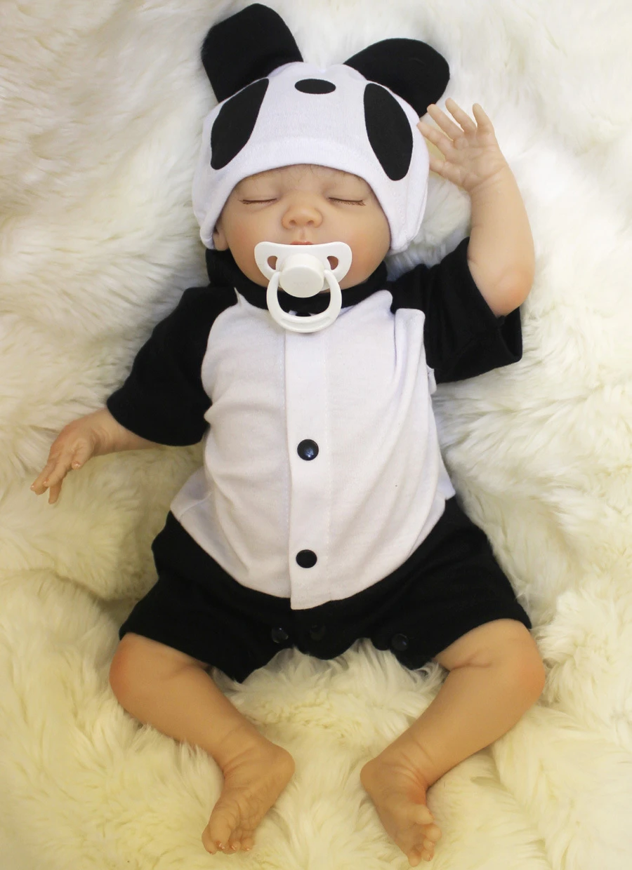 Poupees En Vinyle De 18 Pouces Pour Bebe Garcon Nouveau Realiste Mignon Avec Ensemble Bebe Noir Et Blanc Menina De Silicone Nouveau Aliexpress Poupees En Vinyle De 18 Pouces Pour Bebe Garcon Nouveau Realiste Mignon Avec Ensemble Bebe Noir Et Blanc Menina De Silicone Nouveau Aliexpress