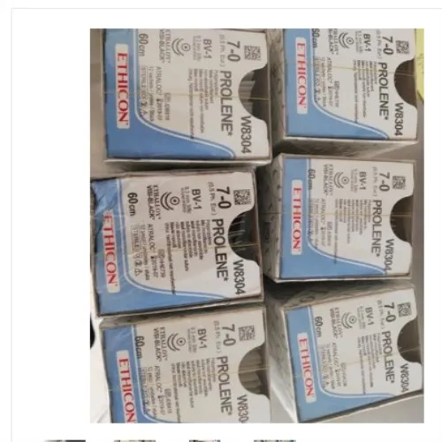 

For American Johnson Prolene Polypropylene non-absorbable suture Tendon line W8304 7-0 W8003T 6-0 W8521H 4-0 W8522H 3-0 1 box
