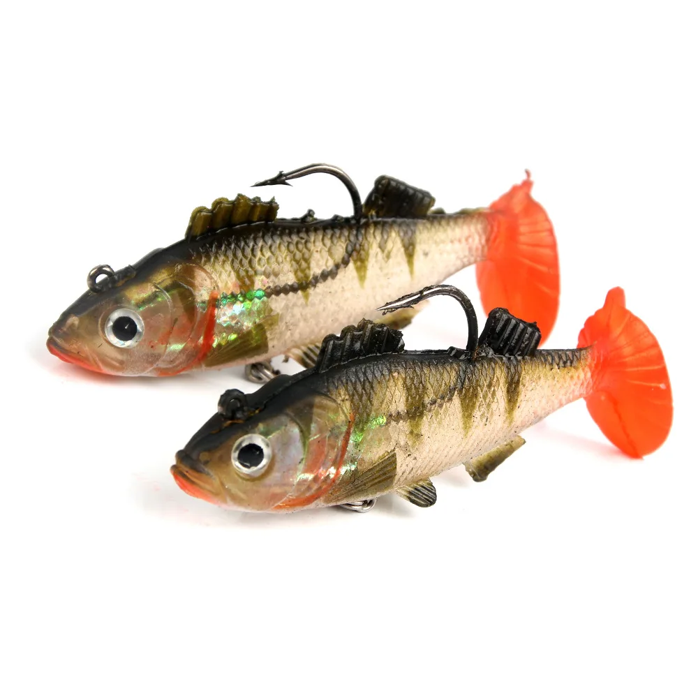 

2019 new 9cm/19g soft fishing lure lead sinking fish sea bionic bait wholesale dropping shipping