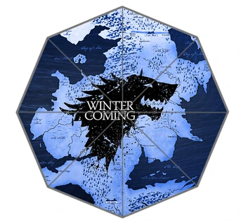 

2014 Novelty Item Custom Game of Throne Series 43.5 inch 3 Fold Umbrellas Good Gift For Birthday Friend
