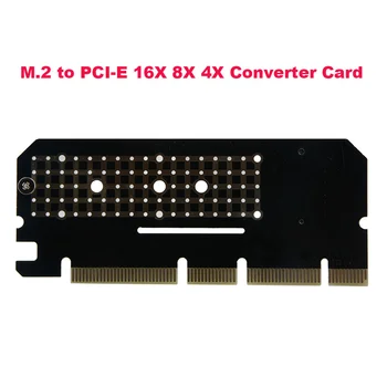 

Led Expansion Card Computer Adapter Interface M.2 PCIe SSD to PCI- E 16X 8X 4X Converter Card for Windows7 / 8/10 / for Linux