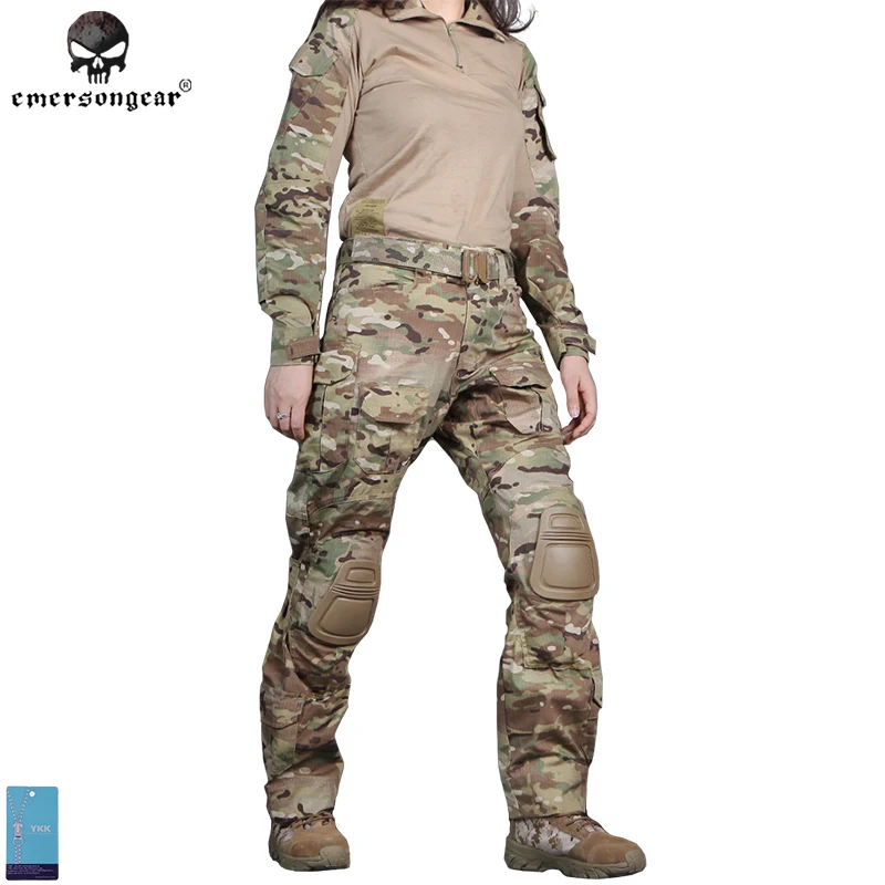 

EmersonGear G3 Woman Combat Uniform Hunting Military Airsoft Shirt Pants Emerson MultiCam lady design