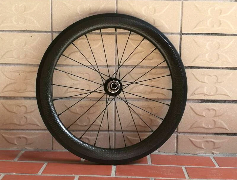 700C 20in карбоновые колеса dimple wheelset 2" 451 карбоновые dimple wheelset Велосипедные обода