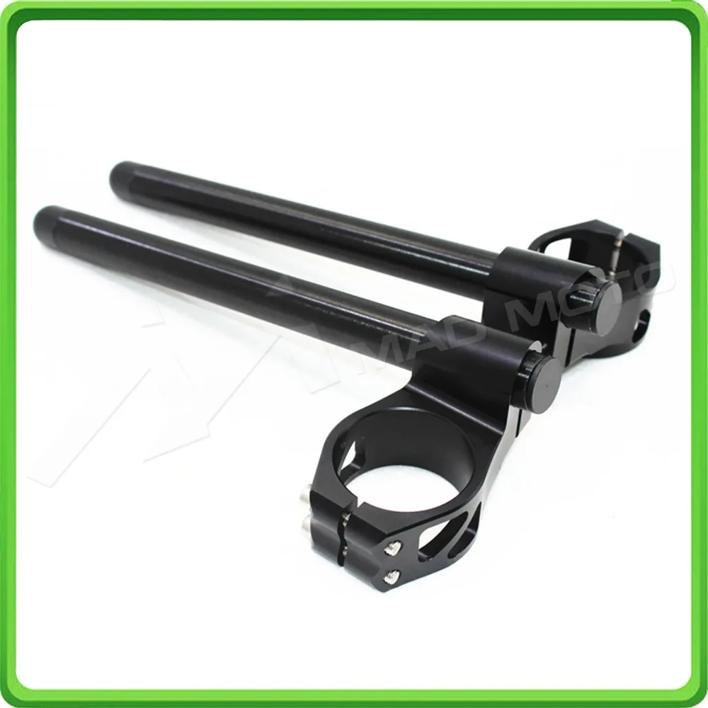 41 мм клип-Оны Руль Riser 7/" Поднятый Клип на рукоятке для HONDA KAWASAKI SUZUKI YAMAHA BK