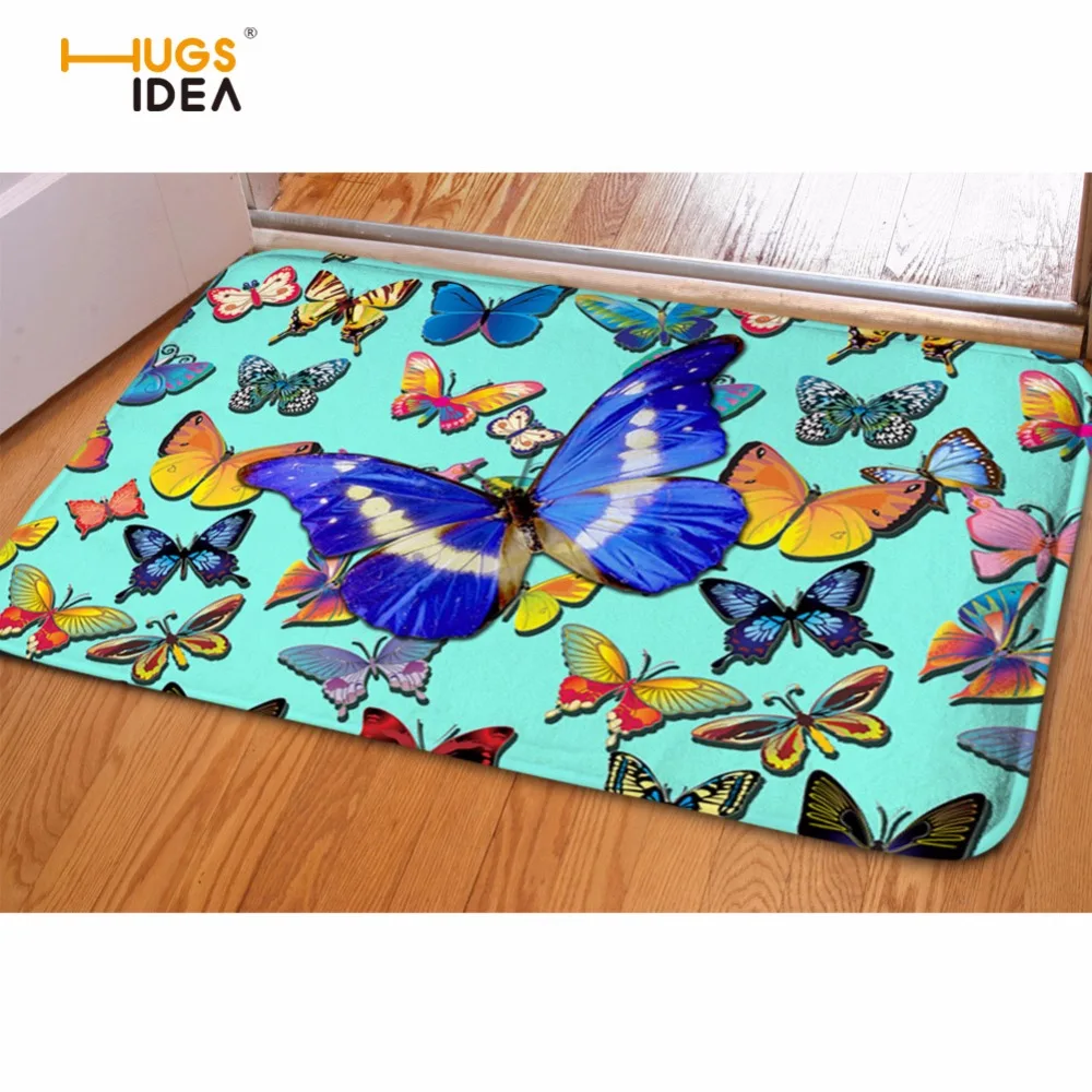 HUGSIDEA Home Decor Front Door Carpet Fashion 3D Animal