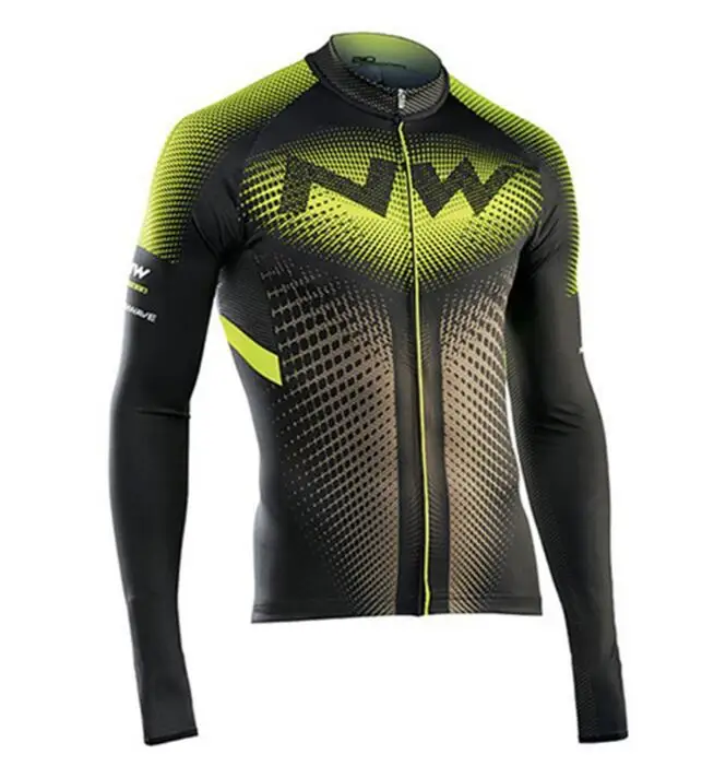 

2020 NW Men's New Spring/Autumn Long Sleeves Cycling Jersey Breathable MTB Bike Clothes Bicycle Clothing Ropa Ciclismo Maillot