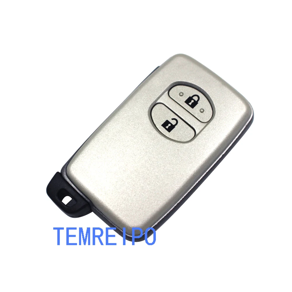 

2 Buttons Remote Key Case Shell Cover Box for Toyota Camry Crown Highlander Prado with Blade
