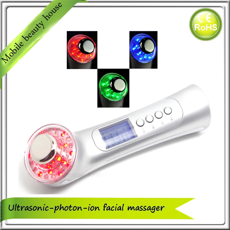Galvanic Ion Face Home Spa Ultrasonic Skin Care Options LED Photon