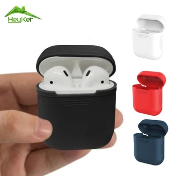 

Mini Silicone Shock Proof Protector Sleeve True Wireless Earphone Case For Apple AirPods Skin Cover for Earpods box Accessories