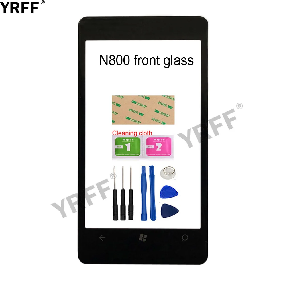 Внешнее стекло 3 7 ''N800 для мобильного телефона (без сенсорного экрана) Nokia Lumia 800