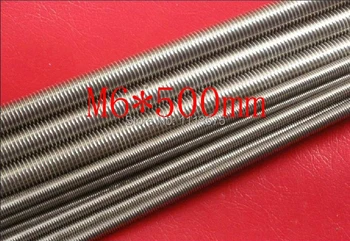

M6*500mm 304,321,316 stainless steel thread bar,threaded rod nuts and bolts,threaded bar bolts and nuts