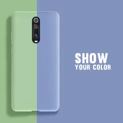 IPWSOO Оригинальный жидкий силиконовый чехол для Xiaomi mi 9 SE 8 Lite 6X mi X2 mi X 2S тонкий мягкий чехол яркие цвета Чехлы для Red mi Note 7