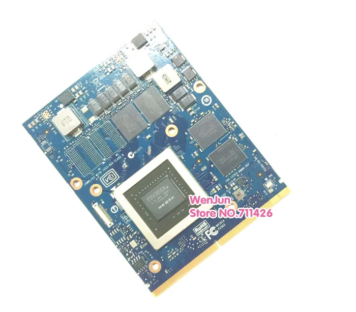 Видеокарта GTX765M DDR5 2 Гб MXM SLI для ноутбука iMAC и Dell Alienware M15X M17X M18X графическая карта GTX