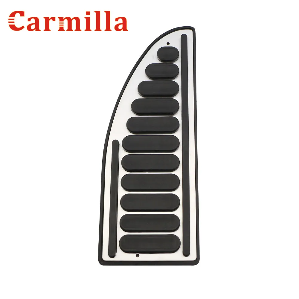 Подставка для ног Carmilla автомобильная накладка из нержавеющей стали Ford Focus Fiesta Mondeo