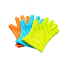Силиконовые защитные перчатки нагретая печь устойчивые перчатки термостойкие защитные перчатки 1 шт