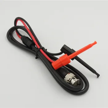 

Oscilloscopes Probe Coaxial Cable with BNC Male plug to IC hook Clip Minigrabber Test Lead Set 1m length