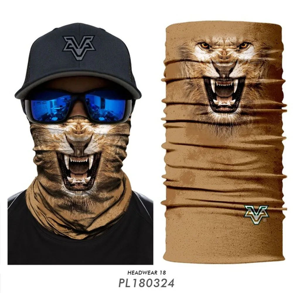 3D бесшовные шарфы, повязка на голову, милая бандана для шеи, маска для лица, маска для животных, велосипедная Лыжная Волшебная бандана, собака, кошка, головной убор, платок