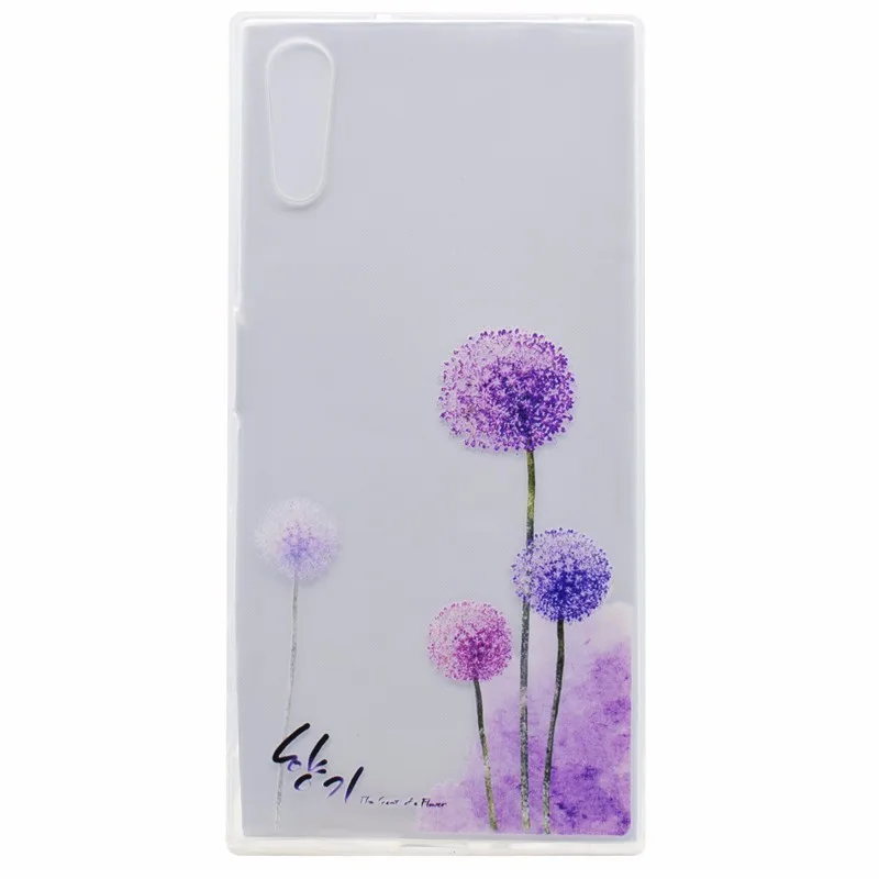 For Sony Xperia XZ Case 5.2 inch Cartoon Flower Soft TPU Phone Case For Sony Xperia XZ F8331 Case Silicone Protective Back Cover (9)