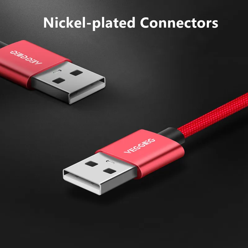 Veggieg USB к USB кабель Тип A Мужской к usb-вилке 2,0 кабель для радиатора жесткий диск Webcom usb тип A 2,0 кабель