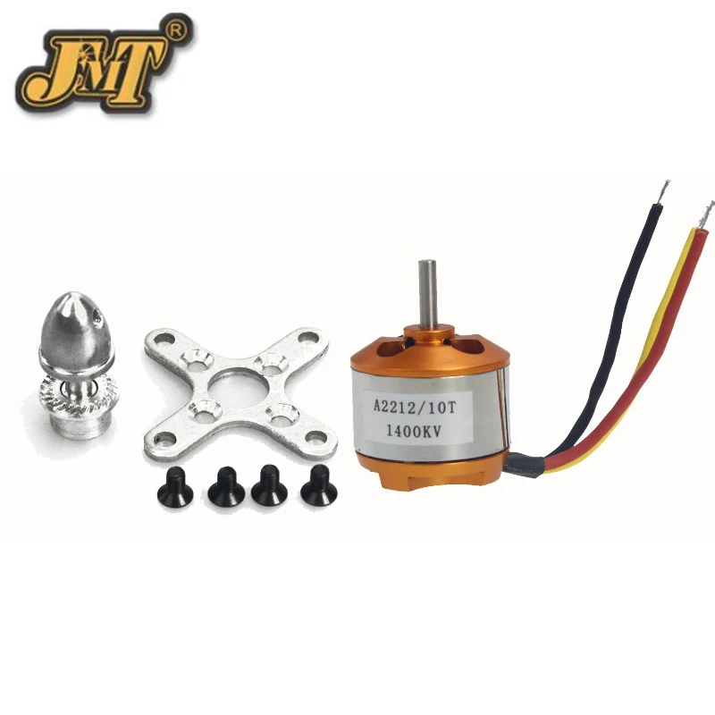 

JMT A 2212 A2212 1000KV 1400KV Outrunner Brushless Motor 2-4S W/ Mount 10T RC Aircraft Quadcopter Drone