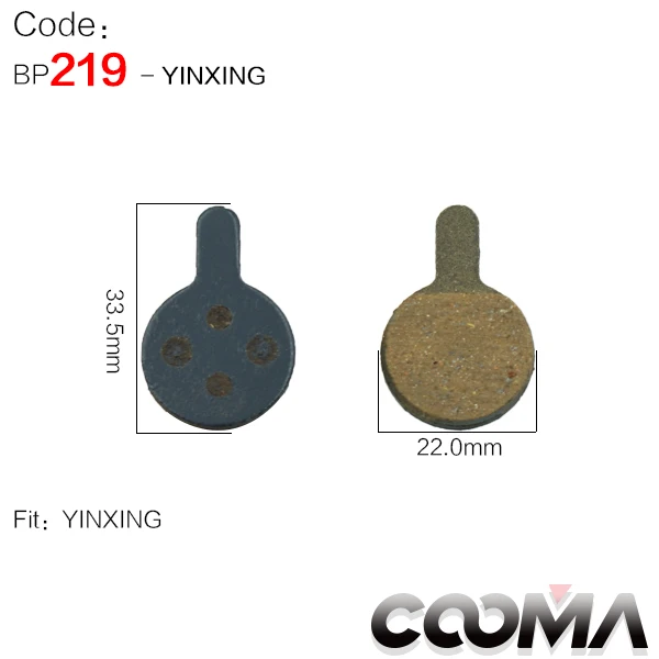 210-YINXING 4 пары велосипедных тормозных колодок для AVID, SRAM, для SHIMANO, TEKTRO, FORMULA, MAGURA, GIANT и varies брендов, Sport EX Class - Цвет: 210-YINXING