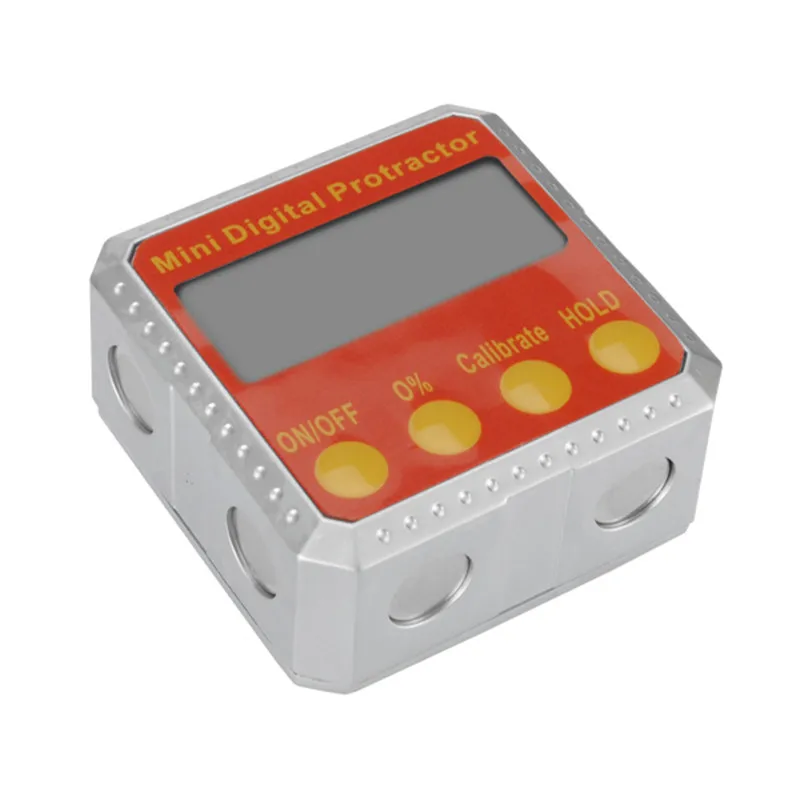 

Mini 2 Sides Magnets Digital Protractor Electronic Inclinometer Digital Bevel Box Level Tool Electronic Angle Gauge