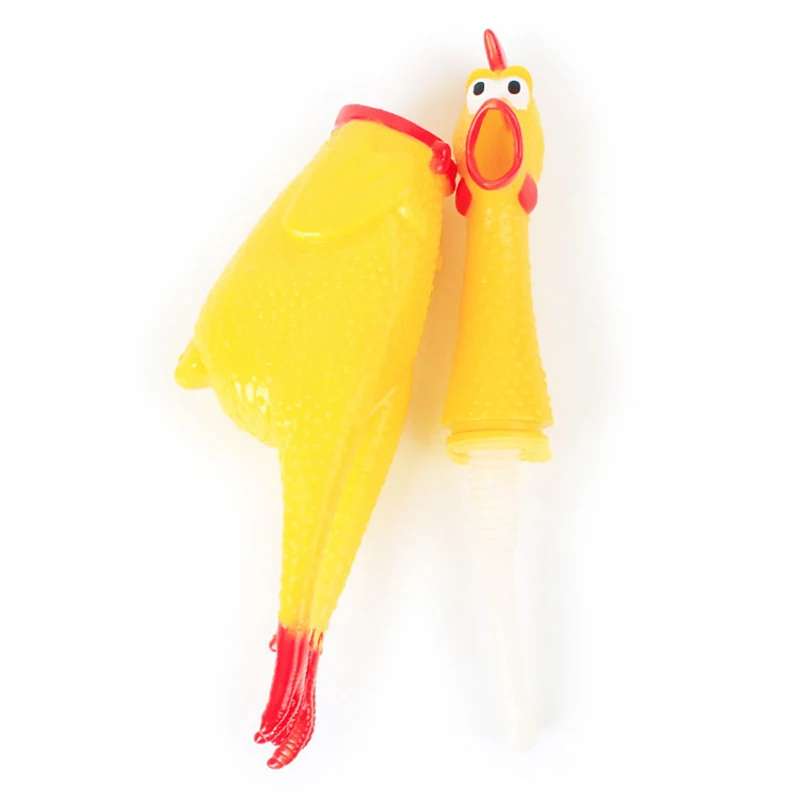 17 см игрушка Домашние животные игрушка продукт собака кричащая курица сжимает звук инструмент забавные гаджеты вентиляционные игрушки Пронзительный декомпрессия хитрый