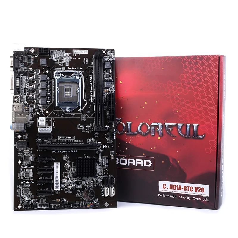 

Colorful mining Socket1150 Motherboard H81