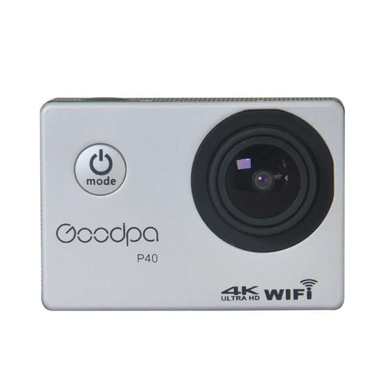 

Goodpa Brand New Action Camera Original P40 Remote Ultra HD 4K WiFi 1080P 30FPS 2.0 LCD 170D Pro Sport Waterproof P40 Go Camera
