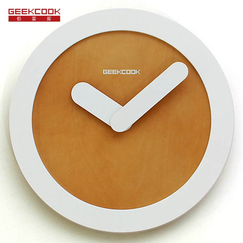 Creative simple wood wall clock modern design Digital diy wall clocks bedroom wall clock clocks