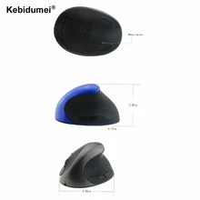 Оптическая беспроводная мышь здоровая эргономичная мышь 6 кнопок мыши с переключателем dpi Вертикальная мышь для настольного ПК ноутбука