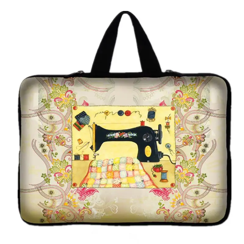 

Waterproof Sewing Machine Notebook Laptop bag Sleeve case for Macbook air pro 7 9.7 11.6 13.3 15.4 17.3 Inch case slim briefcase