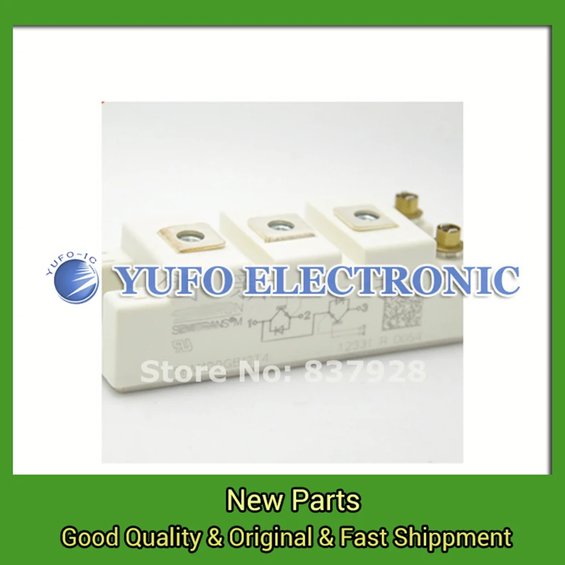 

Free Shipping 1PCS IGBT module IGBT SKM100GB12T4 New YF0617 relay