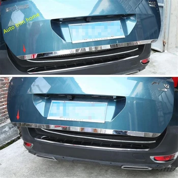 

Lapetus Rear Trunk Tail Door Decoration Strip Cover Trim Stainless Steel Exterior Kit For Peugeot 5008 GT 2017 2018 2019 2020