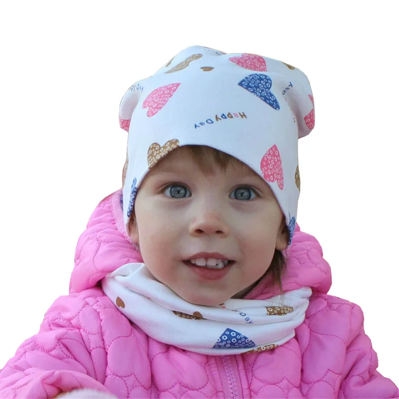 love heart baby hat cap