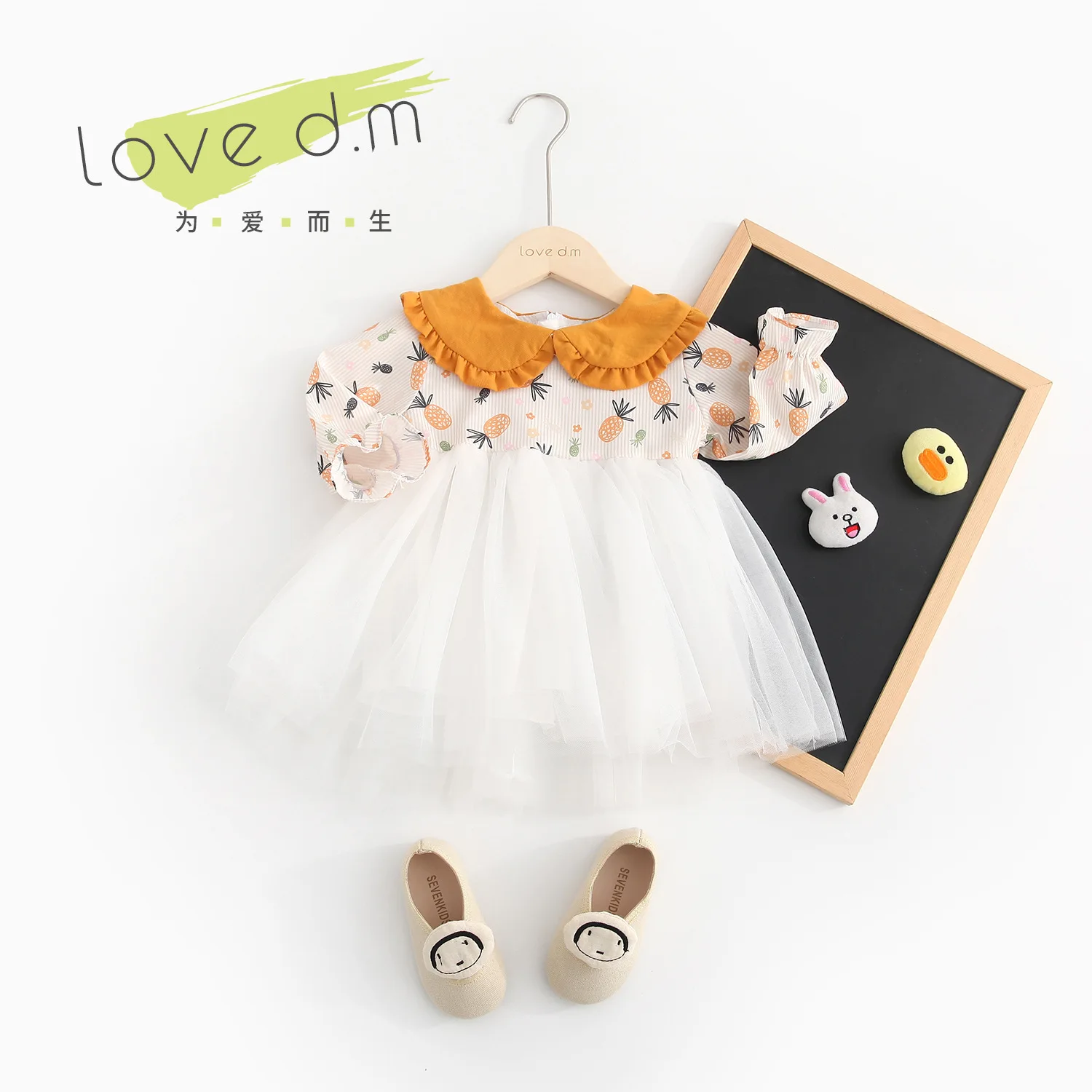 

Newborn Baby Girl Dress for Girl 1 Year Birthday Dress 2019 New Fashion Cute Princess Baby Dress Infant Clothing Toddler Dresses
